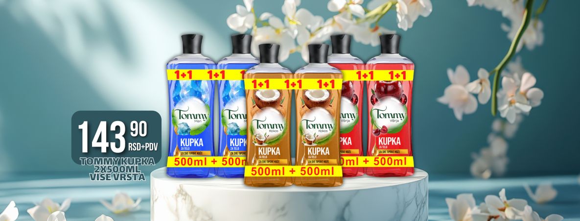 TOMMY KUPKA KOKOS 2X500ML